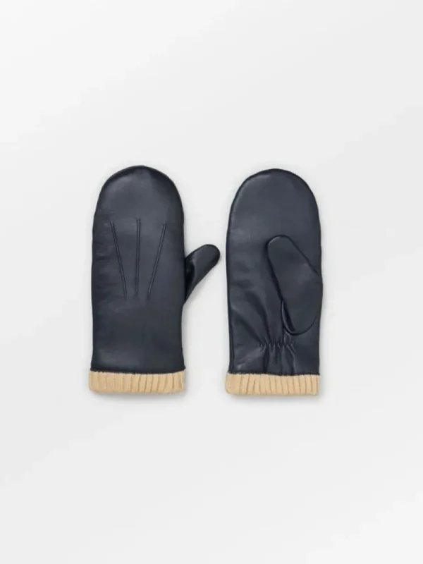 Edith Leather Mitten | BeckSöndergaard Outlet