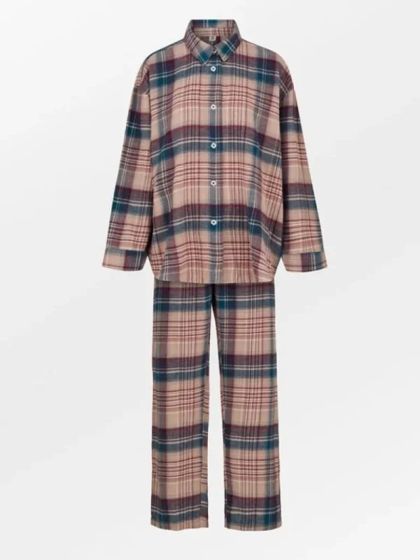 Flannel Pyjamas Set - Multi Color | BeckSöndergaard Outlet