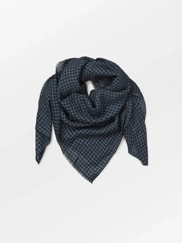 Gingham Big Woo Scarf | BeckSöndergaard Outlet