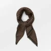 Gingham Woo Scarf | BeckSöndergaard Online