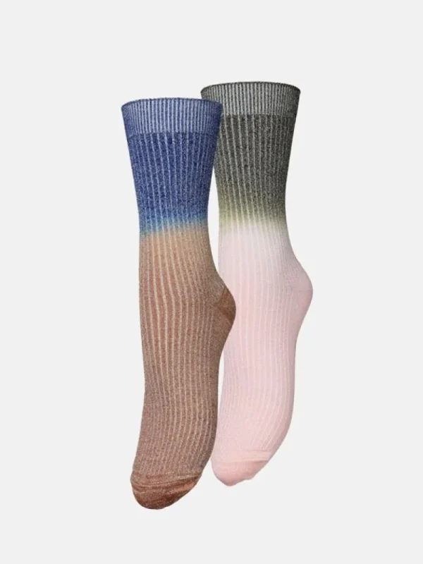 Gradiant Glitter Sock 2 Pack | BeckSöndergaard Cheap