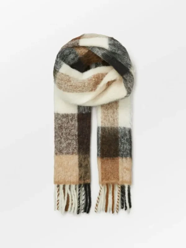 Iverna Scarf - Acorn Brown | BeckSöndergaard Online