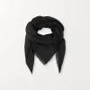 Mill Scarf - Black | BeckSöndergaard Cheap