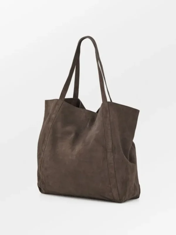 Suede Eden Bag - Hot Fudge Brown | BeckSöndergaard Hot