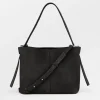 Suede Fraya Small Bag - Black | BeckSöndergaard Fashion