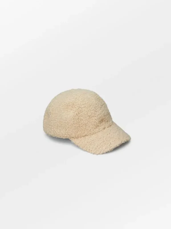 Teddy Cap - Beige | BeckSöndergaard Fashion